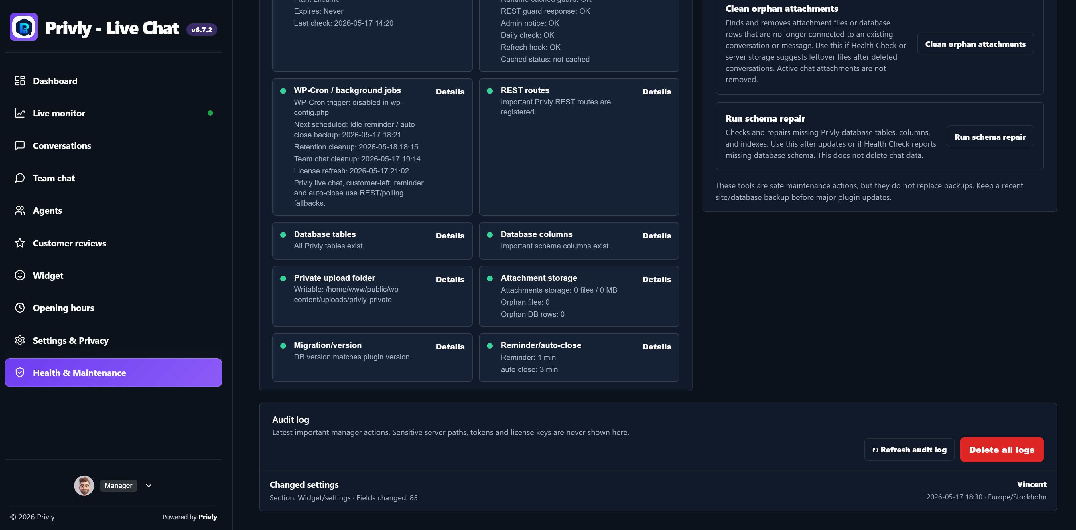 Privly Live Chat screenshot 22