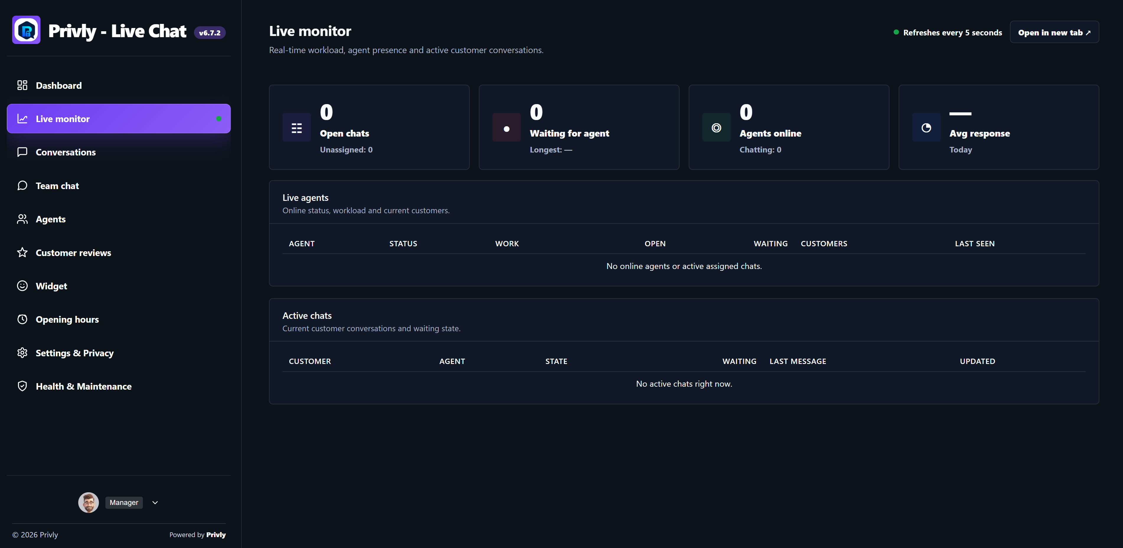 Privly Live Chat screenshot 3