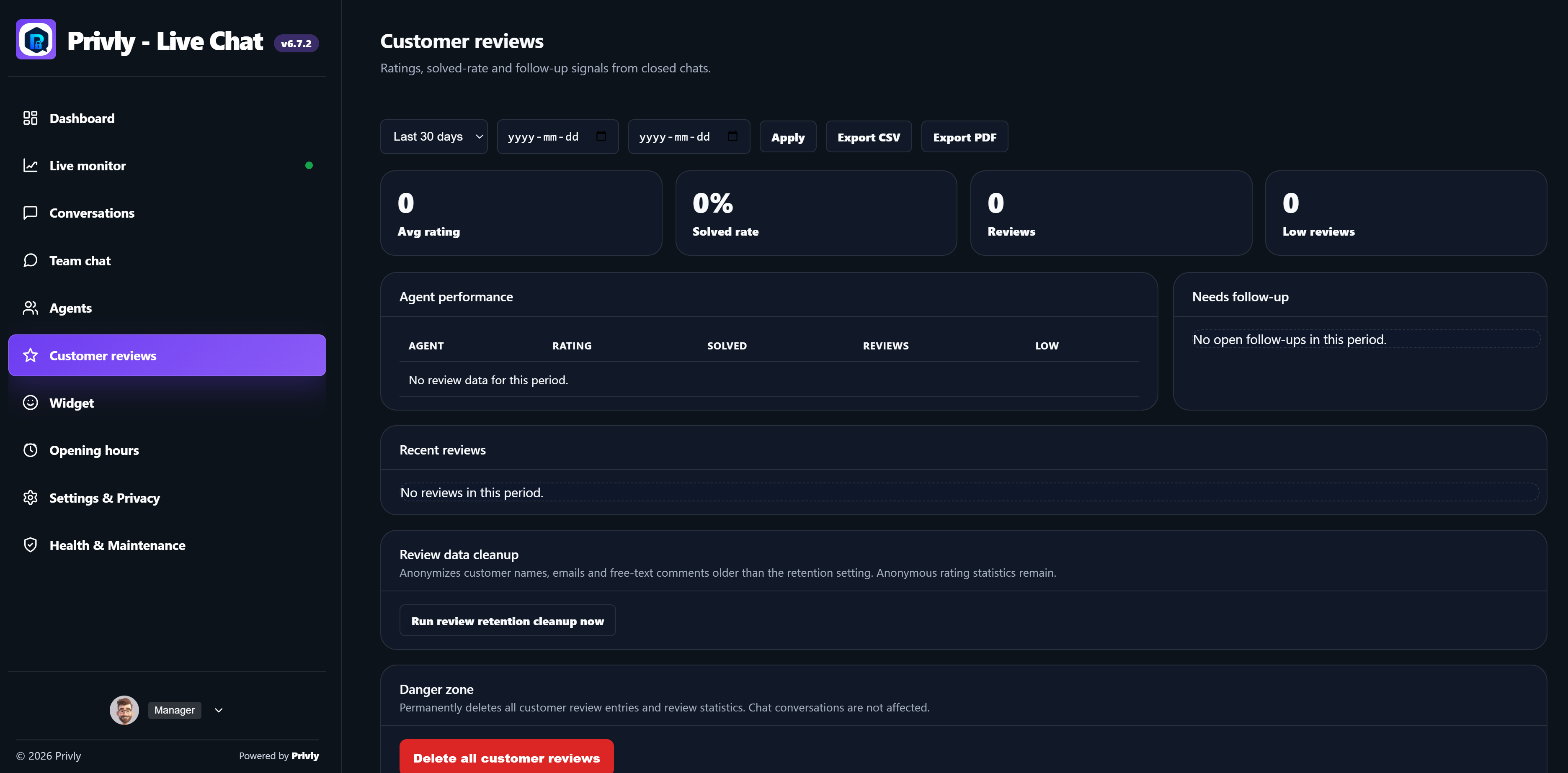 Privly Live Chat screenshot 7