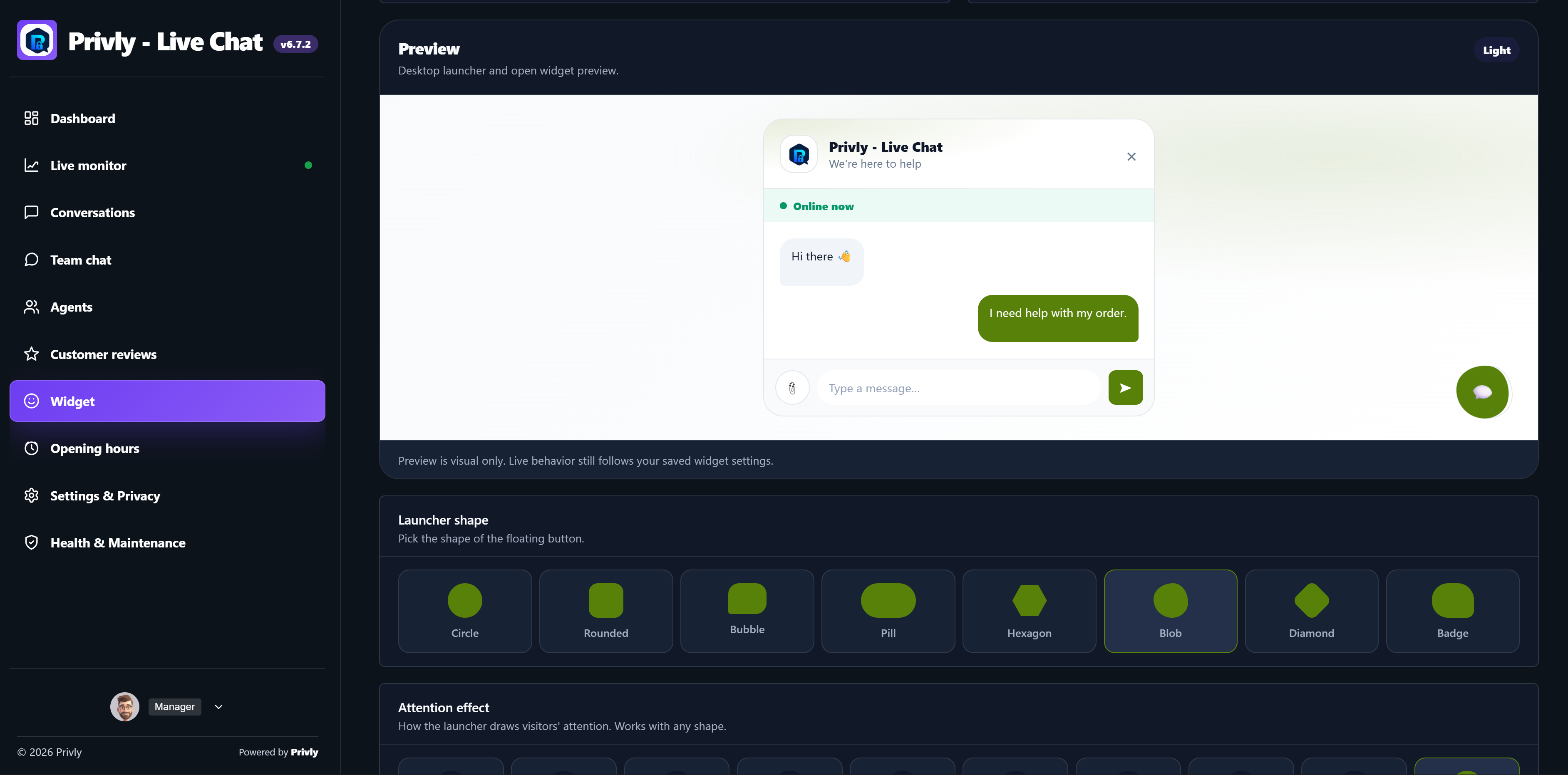 Privly Live Chat screenshot 9